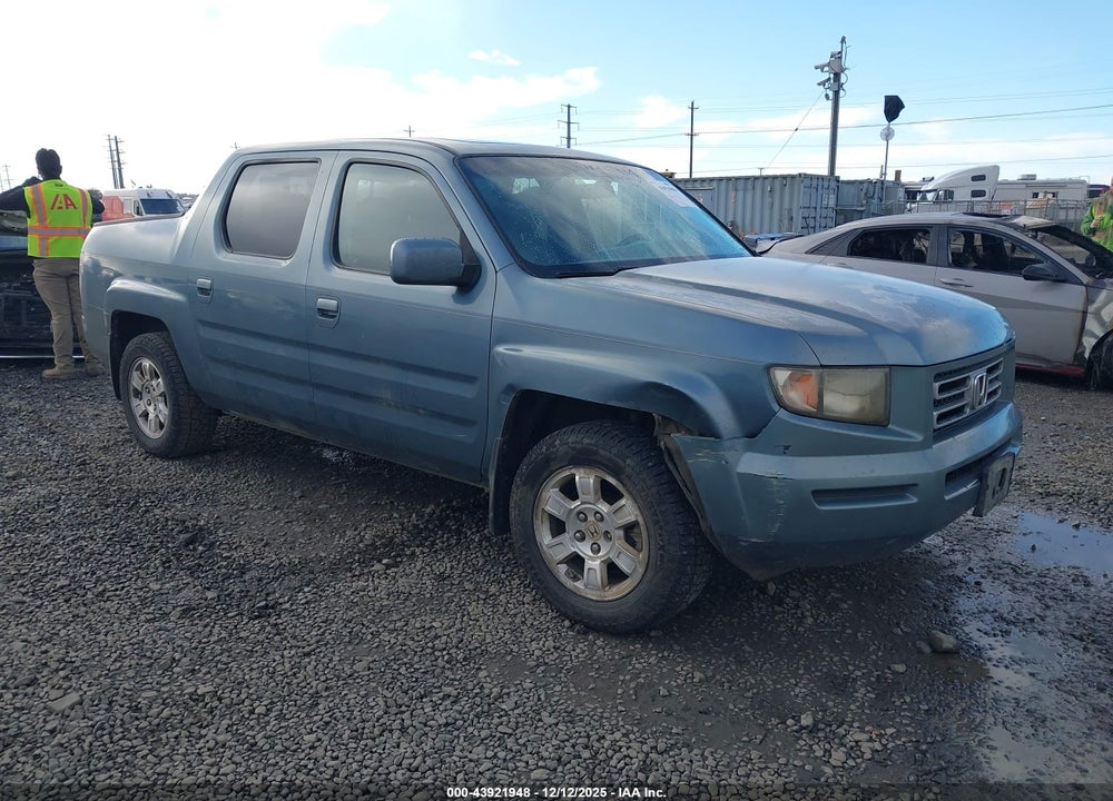 2008 HONDA RIDGELINE RTL VIN: 2HJYK16518H529563