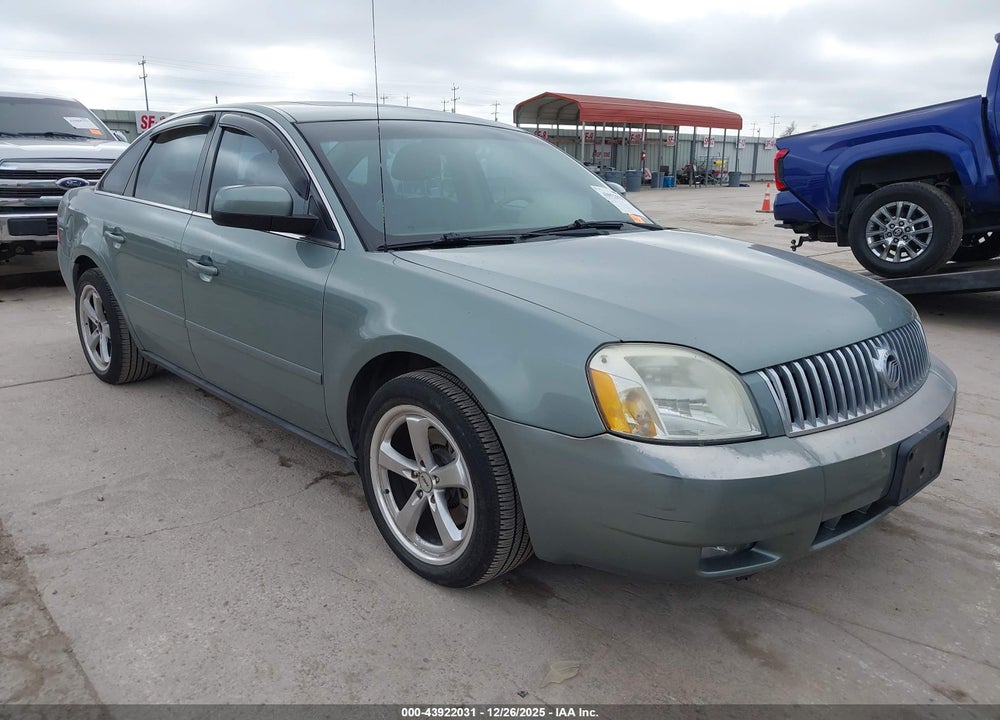 2005 MERCURY MONTEGO PREMIER VIN: 1MEHM42175G605456