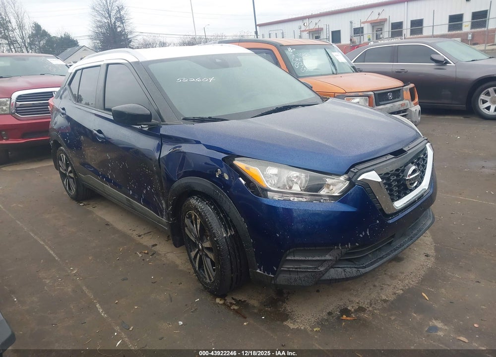 2020 NISSAN KICKS SV XTRONIC CVT VIN: 3N1CP5CV0LL522604