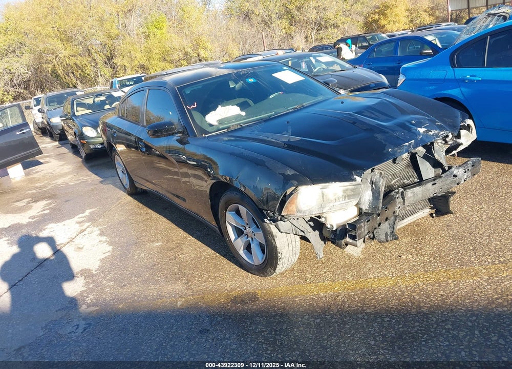 2014 DODGE CHARGER SE VIN: 2C3CDXBG2EH154933