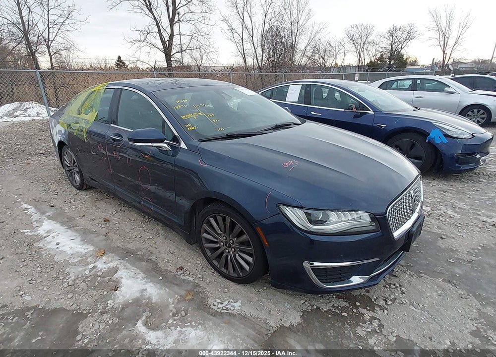2017 LINCOLN MKZ RESERVE VIN: 3LN6L5E95HR653761