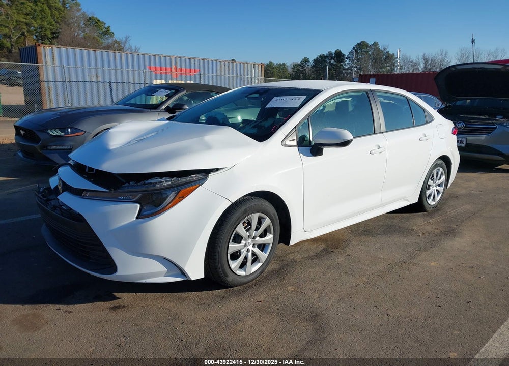 2026 TOYOTA COROLLA LE VIN: 5YFB4MDE9TP378757