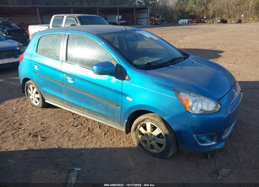 2014 MITSUBISHI MIRAGE ES VIN: ML32A4HJ0EH021517