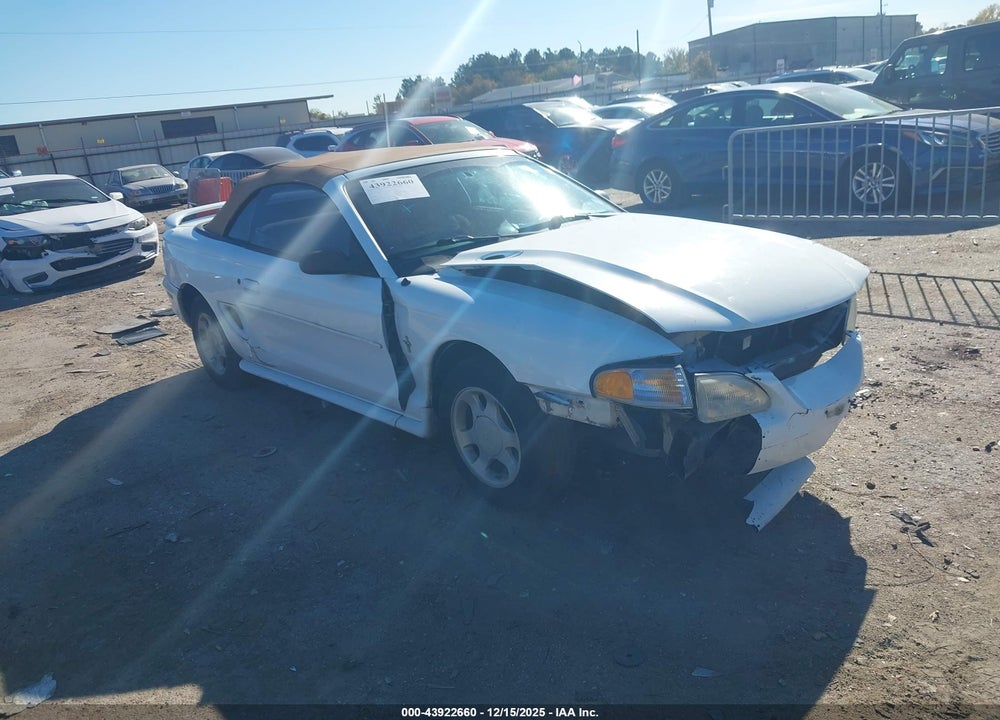1997 FORD MUSTANG VIN: 1FALP4442VF105582