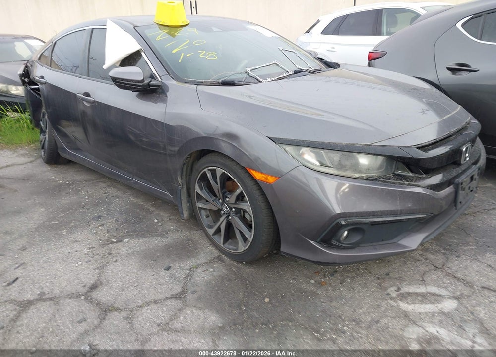 2019 HONDA CIVIC SPORT VIN: 2HGFC2F8XKH572302