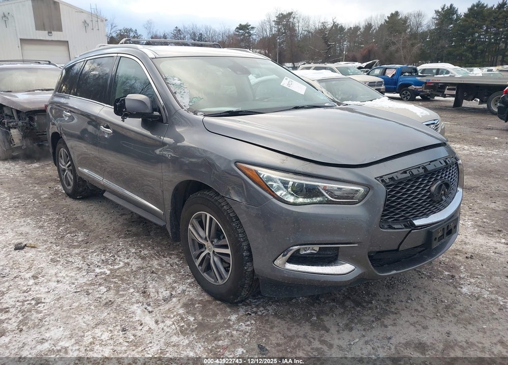 2020 INFINITI QX60 LUXE AWD VIN: 5N1DL0MM6LC537329