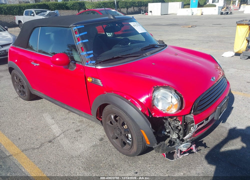 2009 MINI COOPER VIN: WMWMR33509TU96300