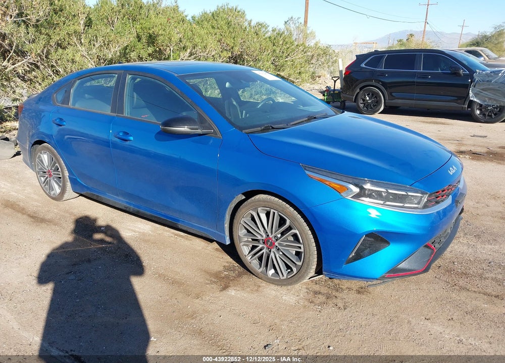 2022 KIA FORTE GT VIN: 3KPF44AC1NE464282