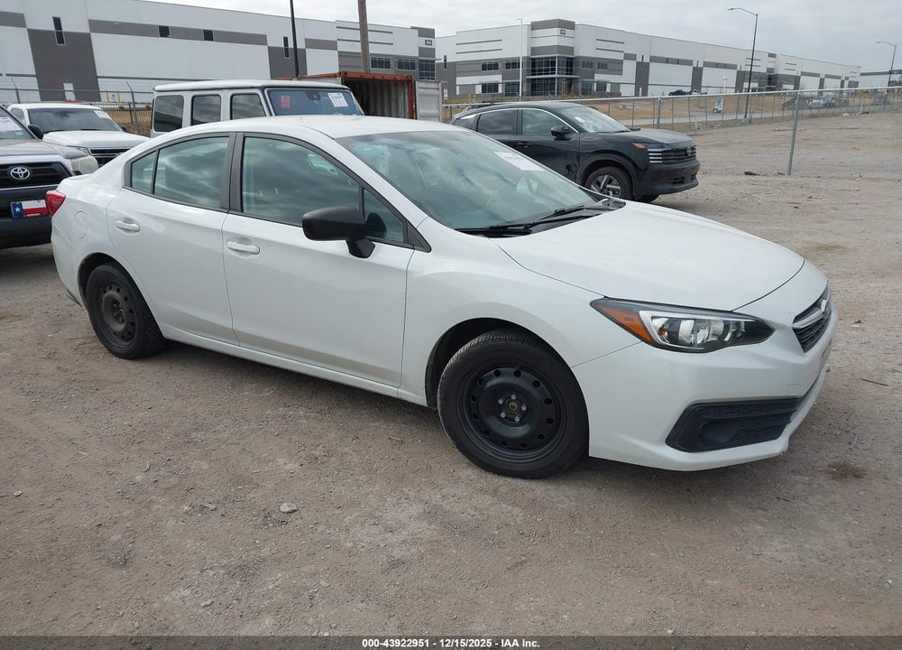 2022 SUBARU IMPREZA BASE VIN: 4S3GKAB68N3600982