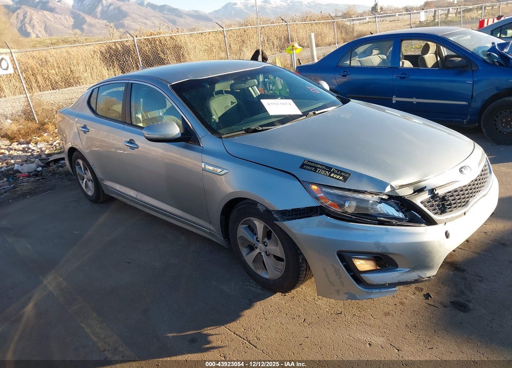 2015 KIA OPTIMA HYBRID VIN: KNAGM4AD6F5083115