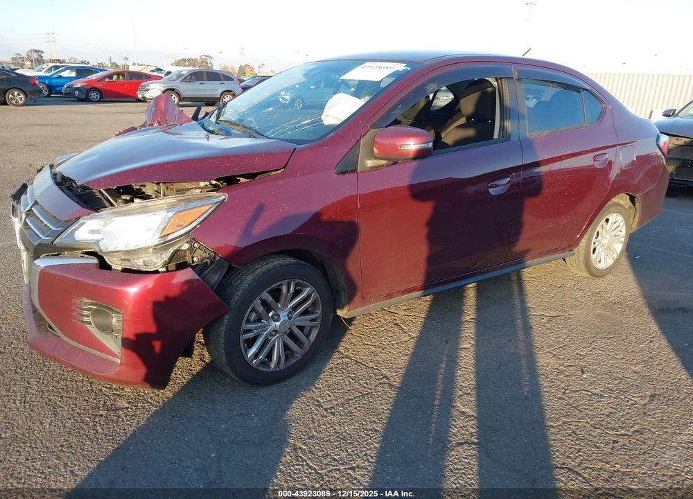 2022 MITSUBISHI MIRAGE G4 SE VIN: ML32FVFJXNHF07197