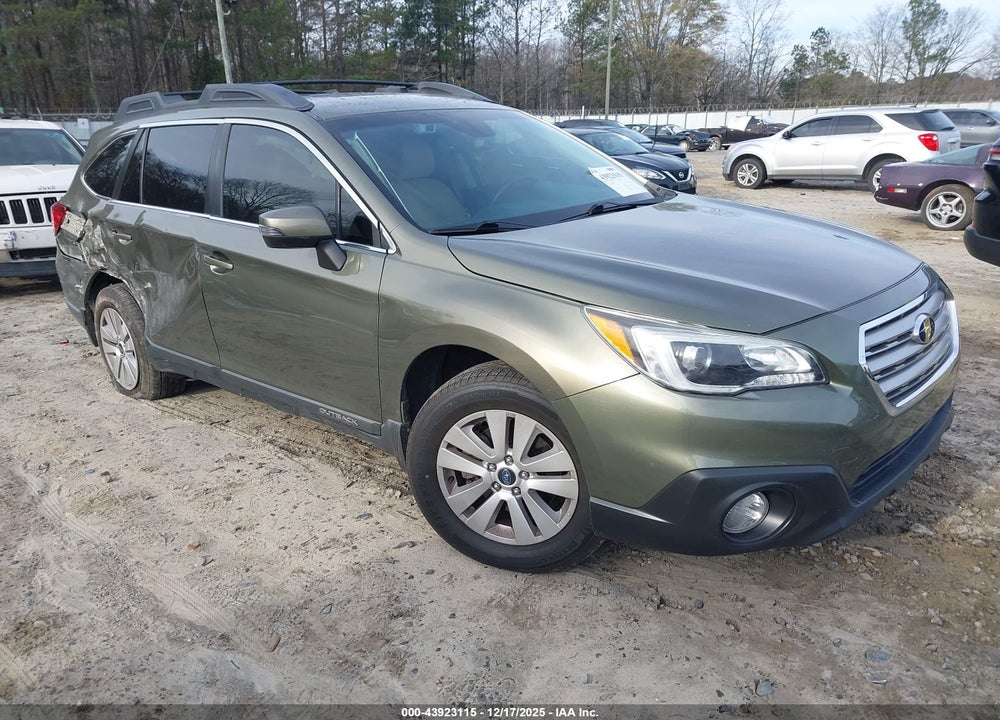 2017 SUBARU OUTBACK 2.5I PREMIUM VIN: 4S4BSAFC6H3203121