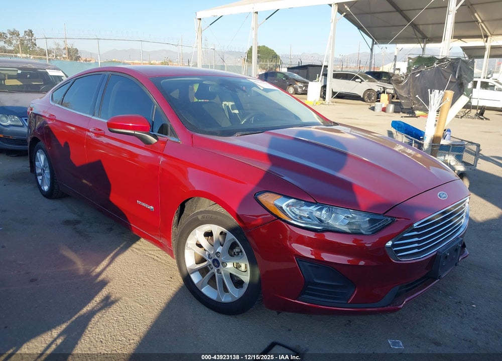 2019 FORD FUSION HYBRID SE VIN: 3FA6P0LU3KR225722