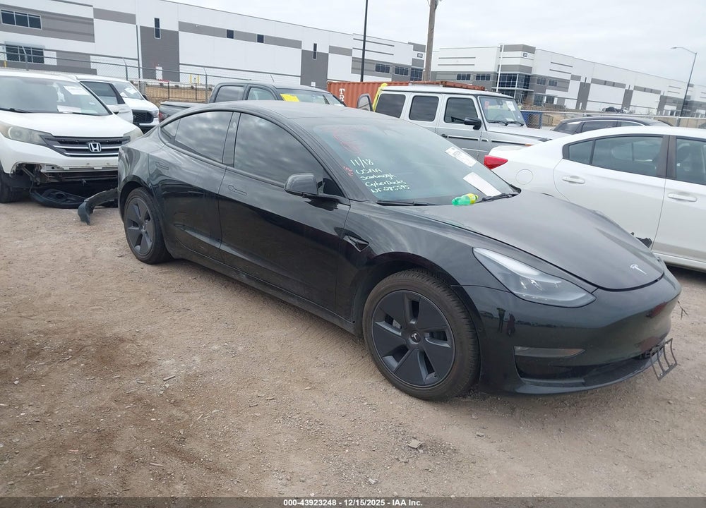 2022 TESLA MODEL 3 LONG RANGE DUAL MOTOR ALL-WHEEL DRIVE VIN: 5YJ3E1EB0NF285595