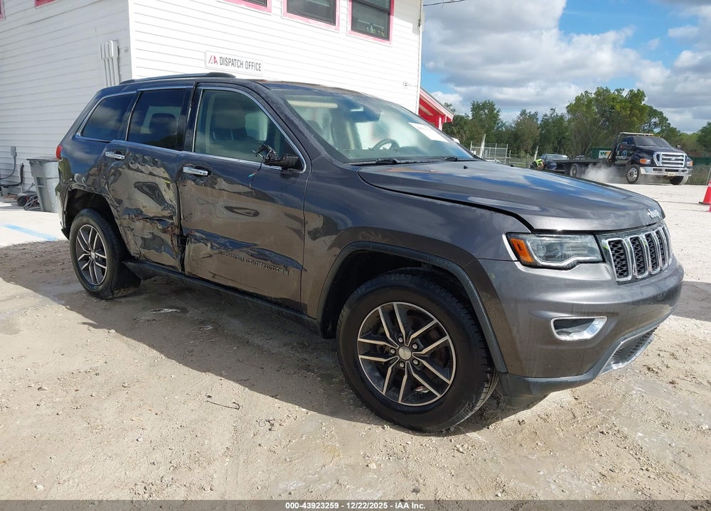 2017 JEEP GRAND CHEROKEE LIMITED 4X2 VIN: 1C4RJEBG4HC708094