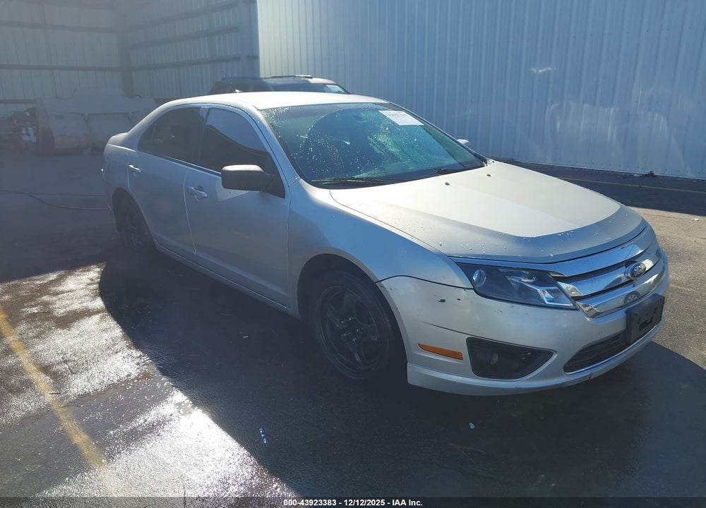 2010 FORD FUSION SE VIN: 3FAHP0HG9AR377594