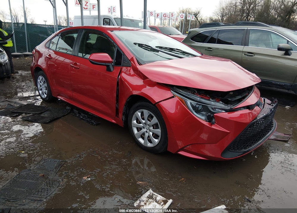 2020 TOYOTA COROLLA LE VIN: JTDEPRAE5LJ095654