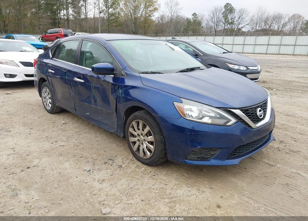 2017 NISSAN SENTRA S VIN: 3N1AB7AP0HY234775