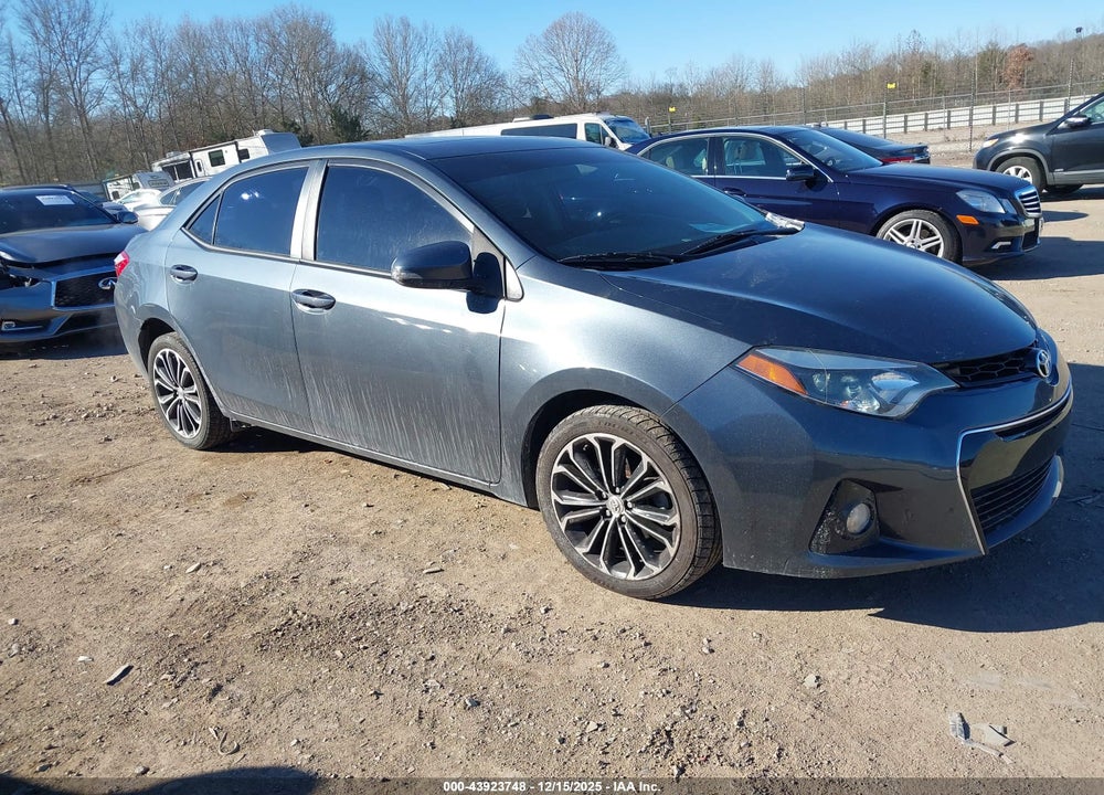 2015 TOYOTA COROLLA S PLUS VIN: 2T1BURHEXFC290683