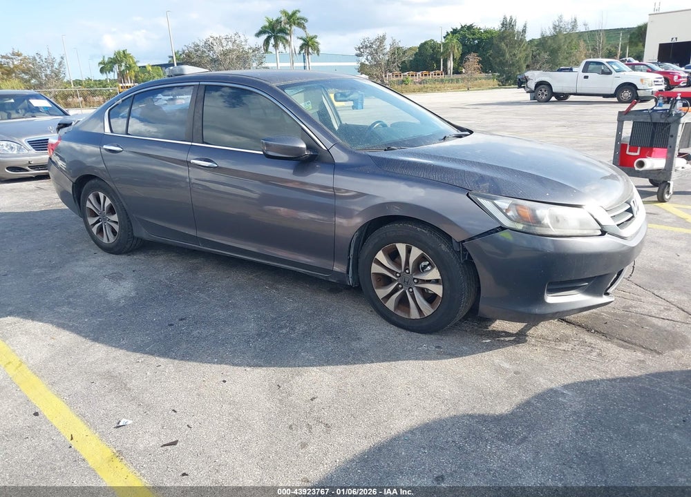 2013 HONDA ACCORD LX VIN: 1HGCR2F39DA266960