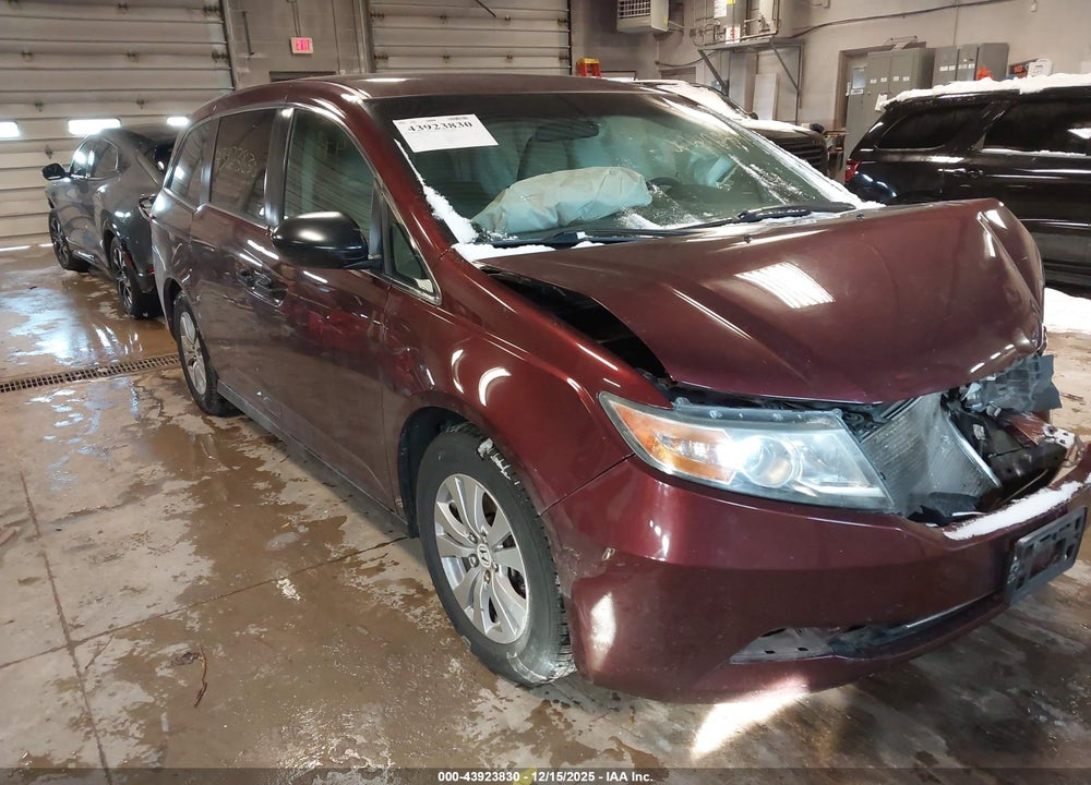 2016 HONDA ODYSSEY LX VIN: 5FNRL5H2XGB110275