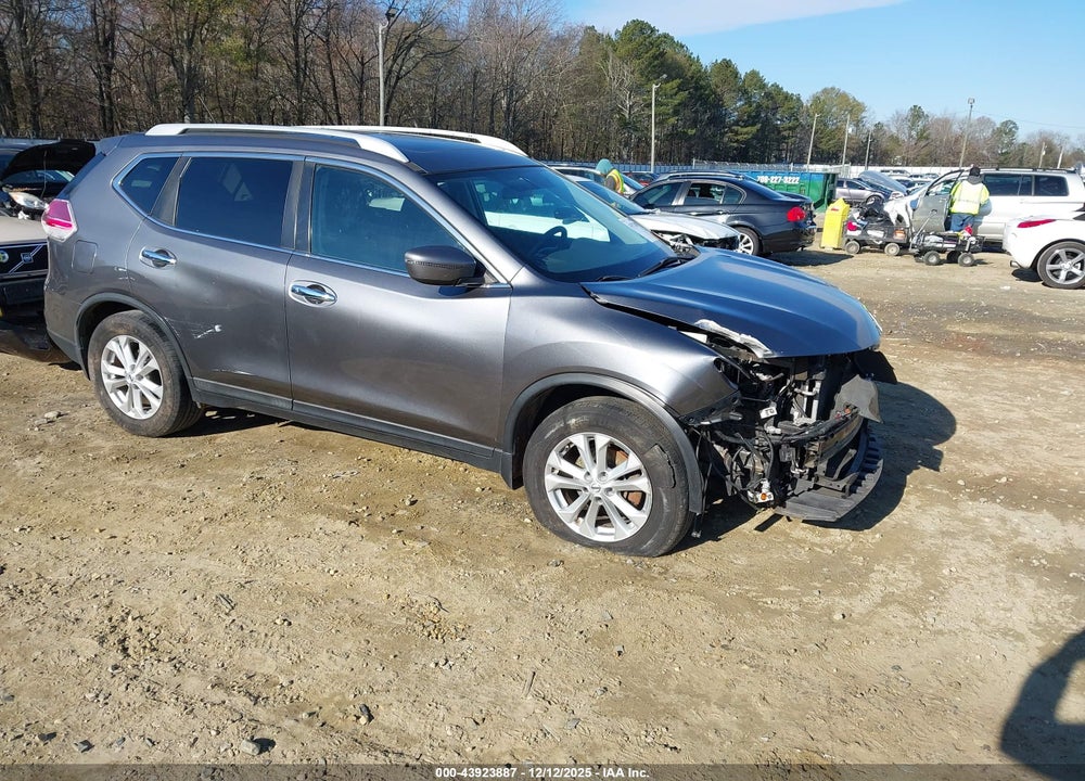 2016 NISSAN ROGUE SV VIN: 5N1AT2MVXGC796872