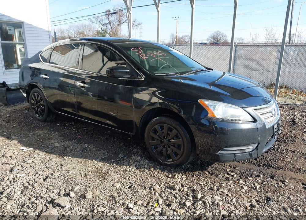 2015 NISSAN SENTRA SV VIN: 3N1AB7APXFL634062