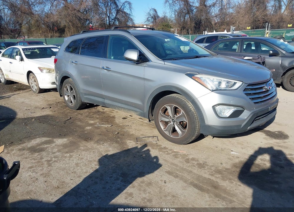 2014 HYUNDAI SANTA FE GLS VIN: KM8SMDHF5EU040423