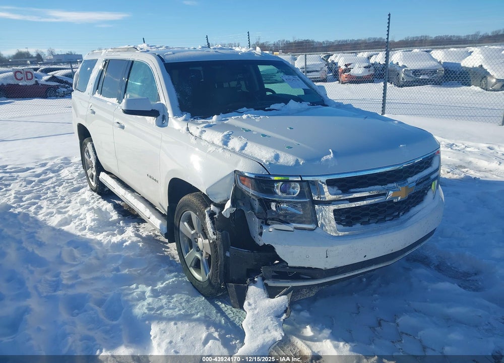 2017 CHEVROLET TAHOE LT VIN: 1GNSKBKC8HR296857