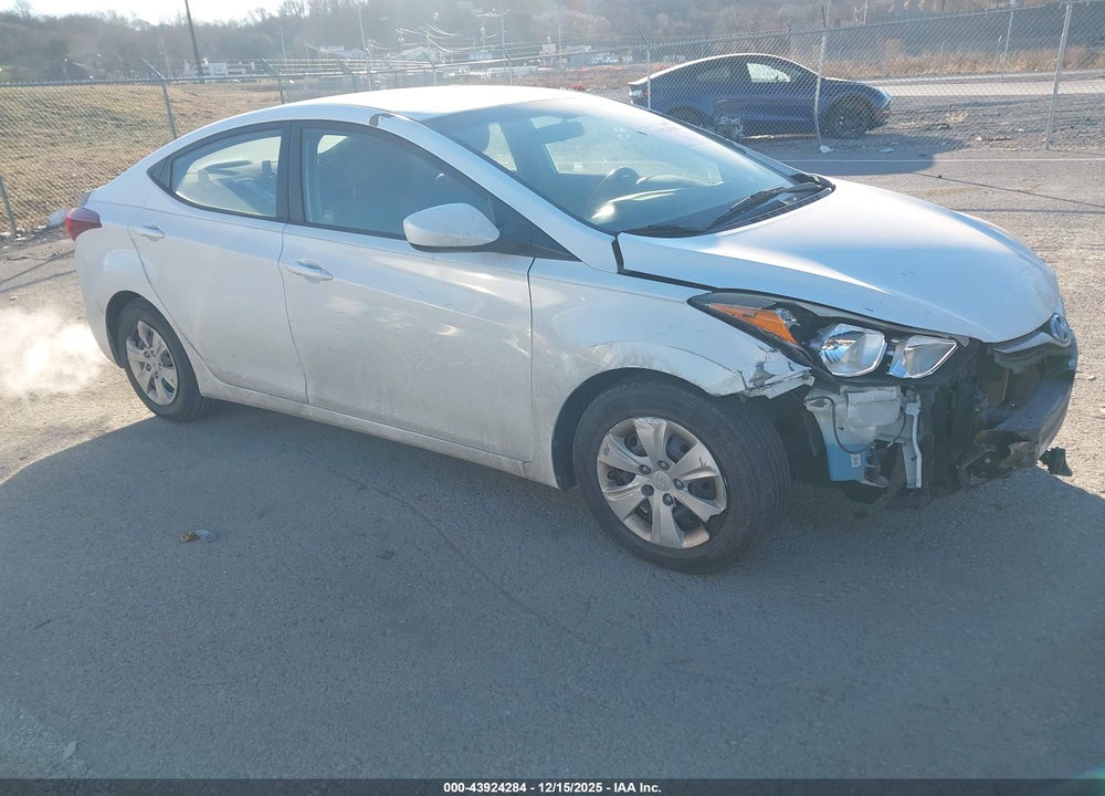2016 HYUNDAI ELANTRA SE VIN: 5NPDH4AE6GH764783
