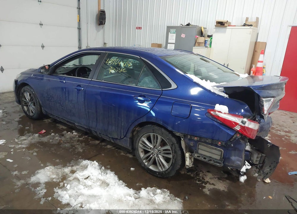 2016 TOYOTA CAMRY SE VIN: 4T1BF1FK7GU535587