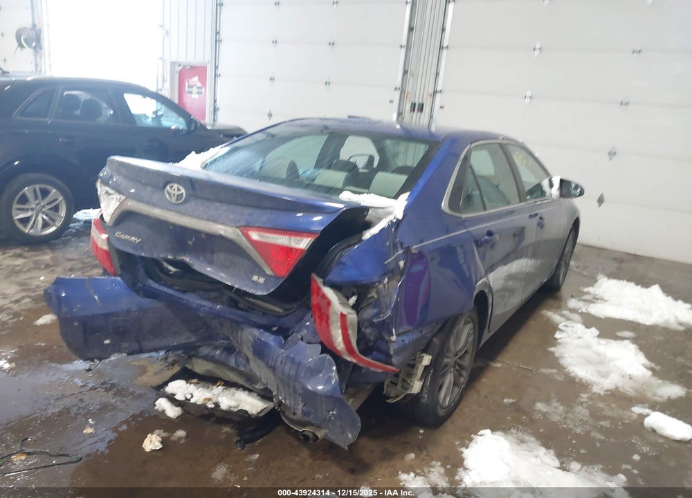 2016 TOYOTA CAMRY SE VIN: 4T1BF1FK7GU535587