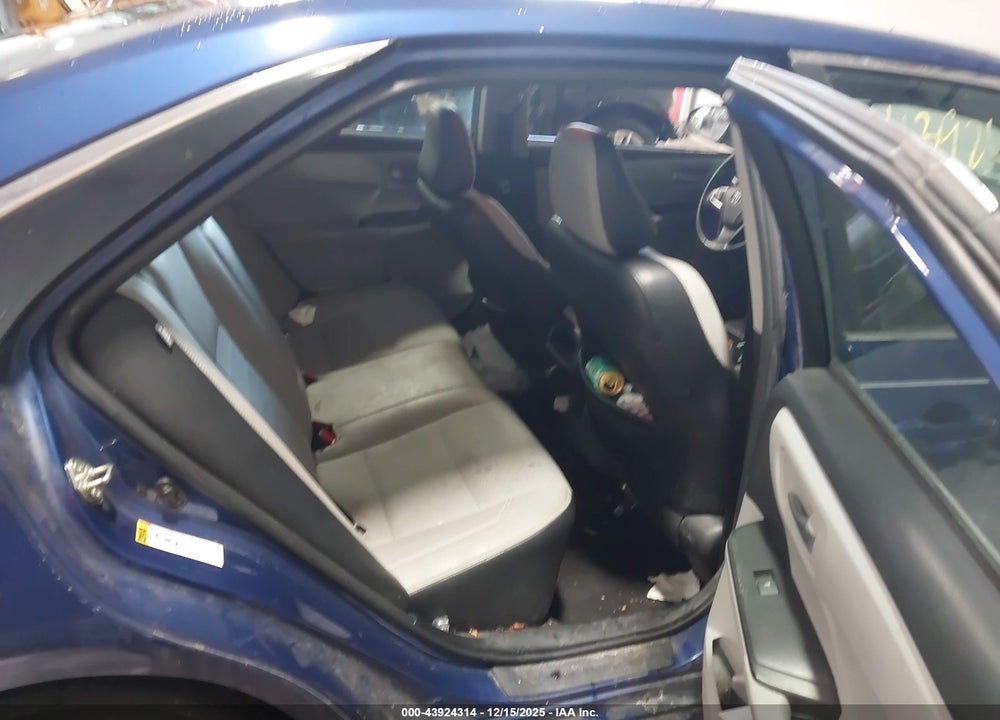 2016 TOYOTA CAMRY SE VIN: 4T1BF1FK7GU535587