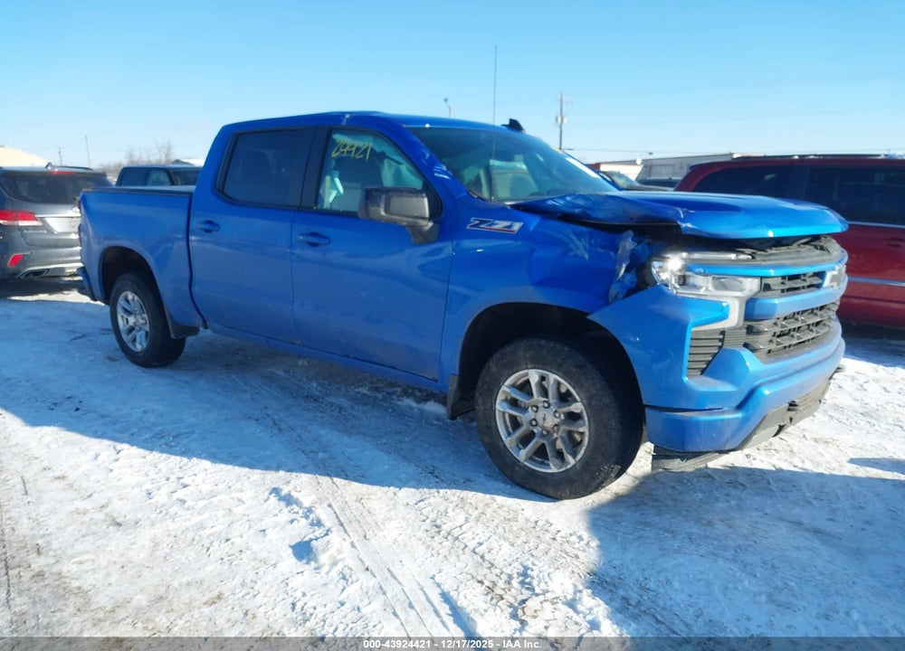 2025 CHEVROLET SILVERADO 1500 4WD  SHORT BED RST VIN: 1GCUKEED1SZ150783