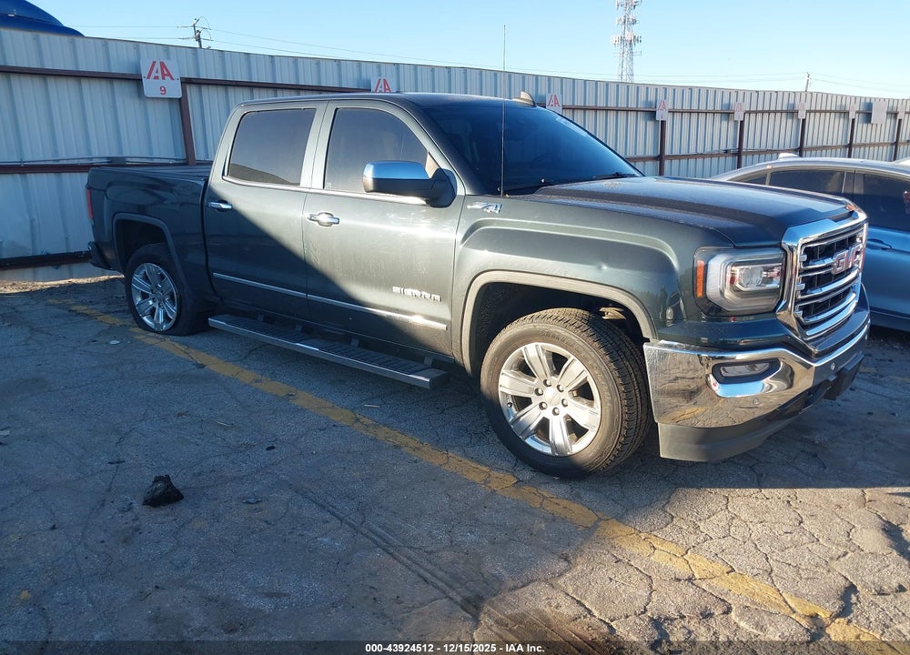 2018 GMC SIERRA 1500 SLT VIN: 3GTU2NECXJG260320