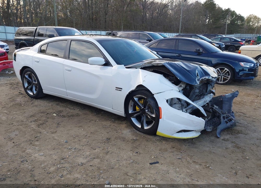 2016 DODGE CHARGER R/T VIN: 2C3CDXCT5GH355112