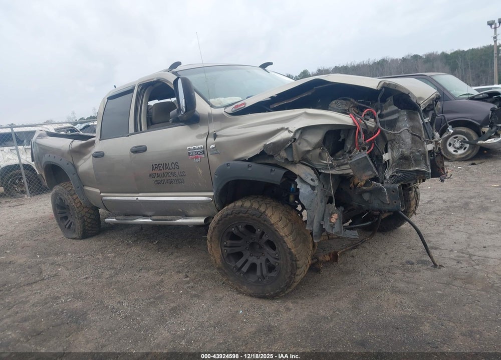 2009 DODGE RAM 2500 SLT VIN: 3D7KS28L59G533022