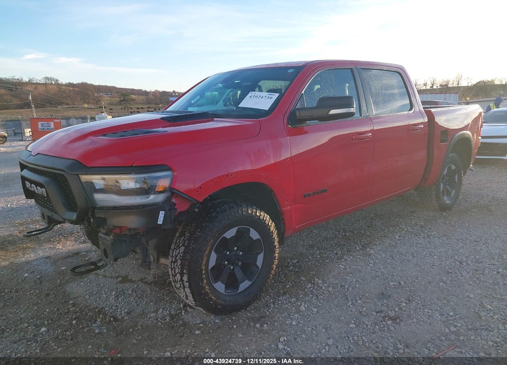 2020 RAM 1500 REBEL  4X4 5'7 BOX VIN: 1C6SRFLT0LN410349