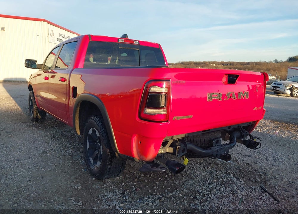 2020 RAM 1500 REBEL  4X4 5'7 BOX VIN: 1C6SRFLT0LN410349