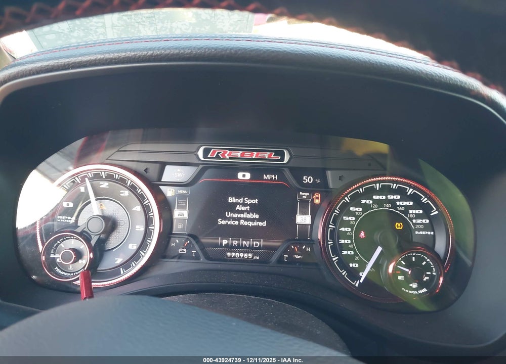 2020 RAM 1500 REBEL  4X4 5'7 BOX VIN: 1C6SRFLT0LN410349