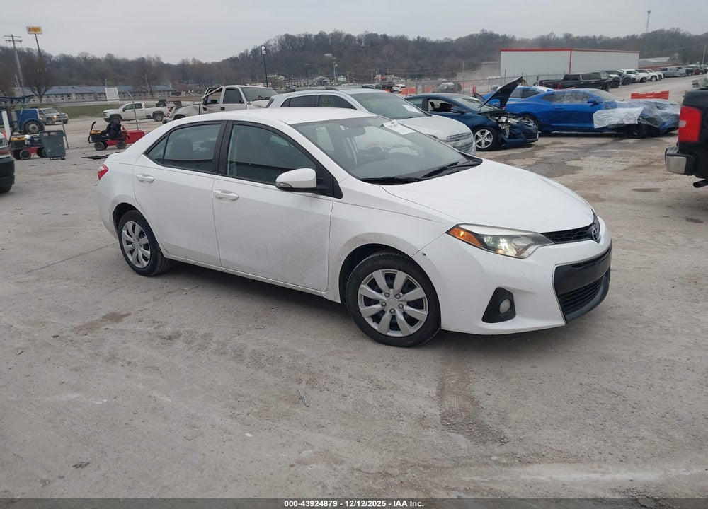 2015 TOYOTA COROLLA S VIN: 2T1BURHE5FC262323