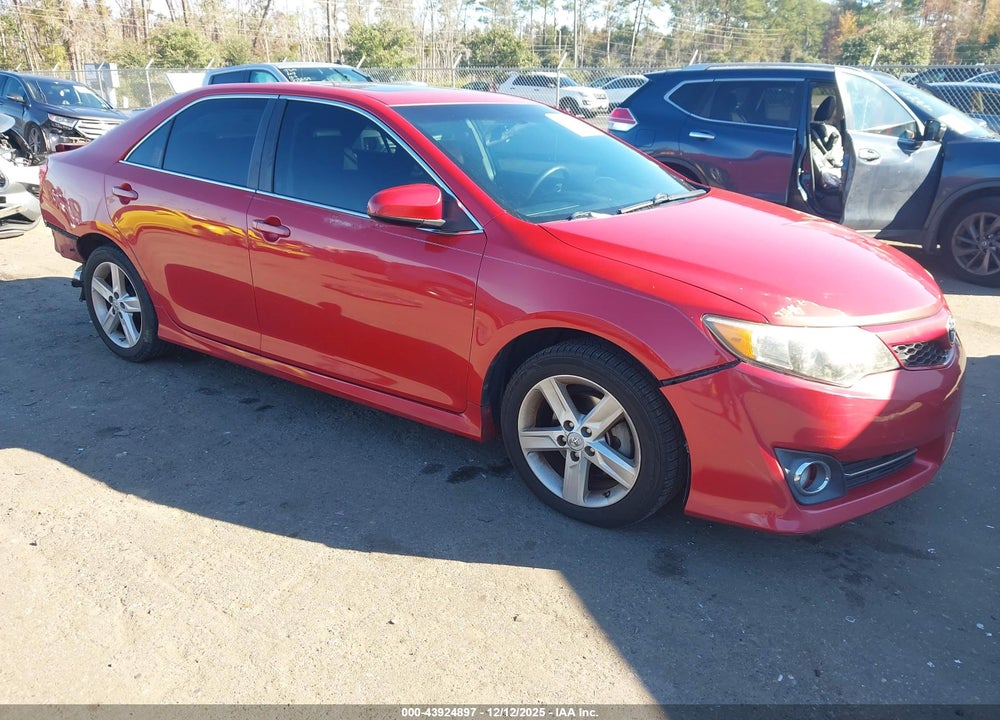 2012 TOYOTA CAMRY SE VIN: 4T1BF1FK7CU502552