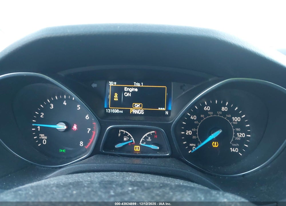 2015 FORD FOCUS TITANIUM VIN: 1FADP3J29FL323345