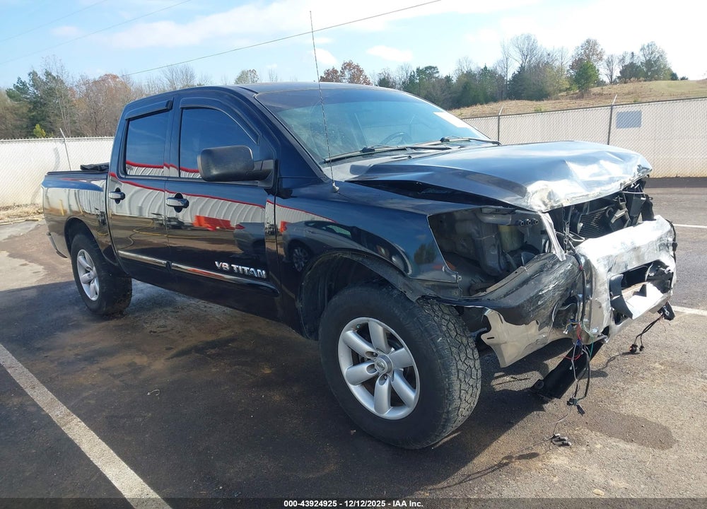 2012 NISSAN TITAN SV VIN: 1N6BA0ED8CN303064
