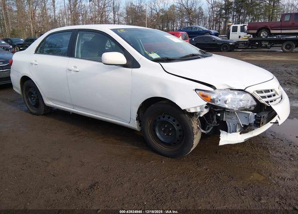 2013 TOYOTA COROLLA LE VIN: 2T1BU4EEXDC057004