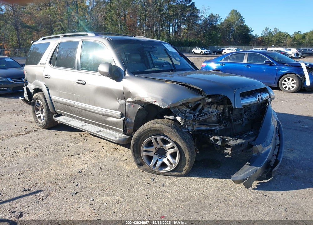 2005 TOYOTA SEQUOIA LIMITED V8 VIN: 5TDBT48A85S246223