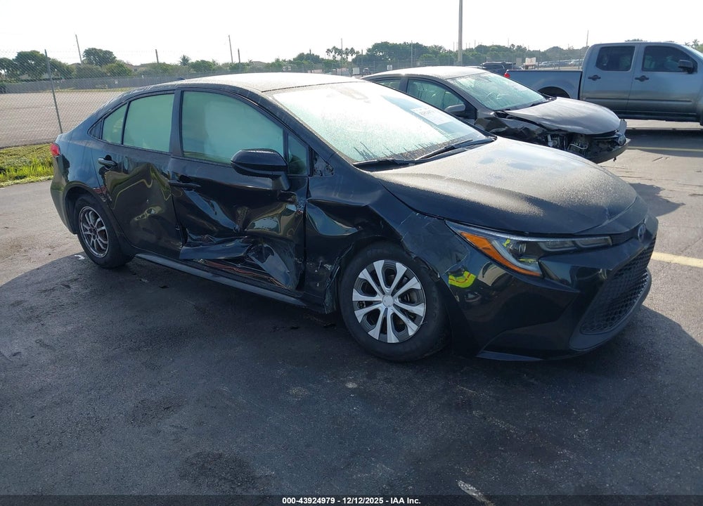 2022 TOYOTA COROLLA HYBRID LE VIN: JTDEAMDE8NJ060786