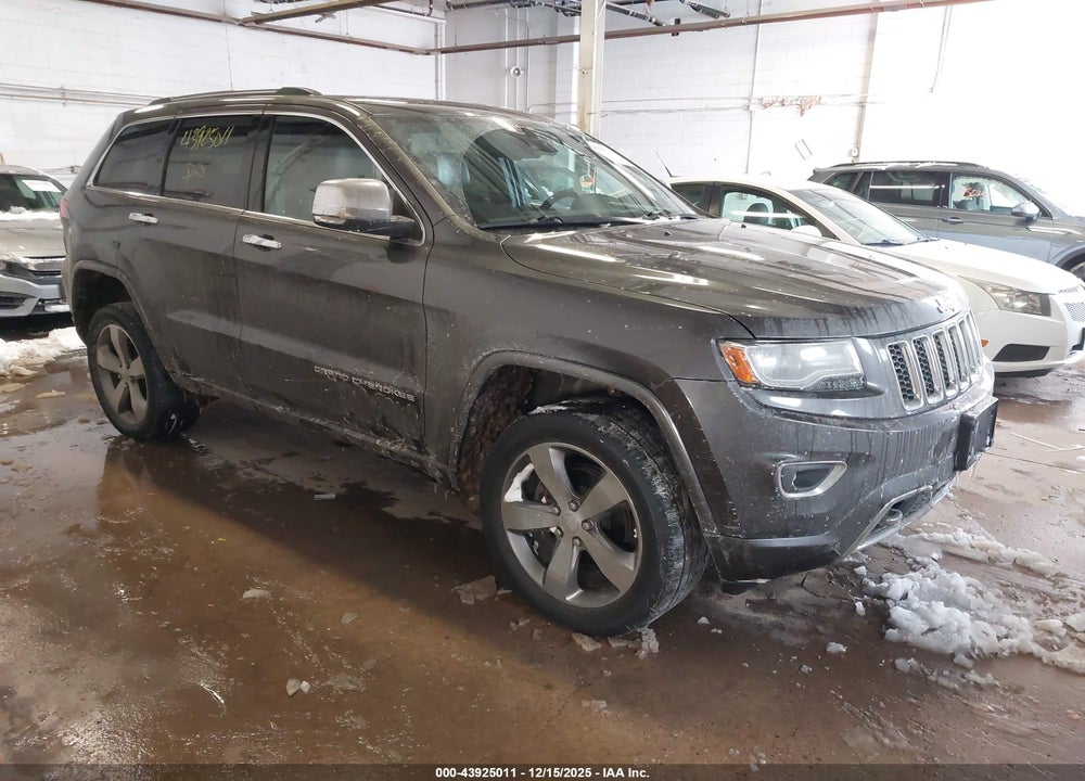 2014 JEEP GRAND CHEROKEE OVERLAND VIN: 1C4RJFCG0EC162104