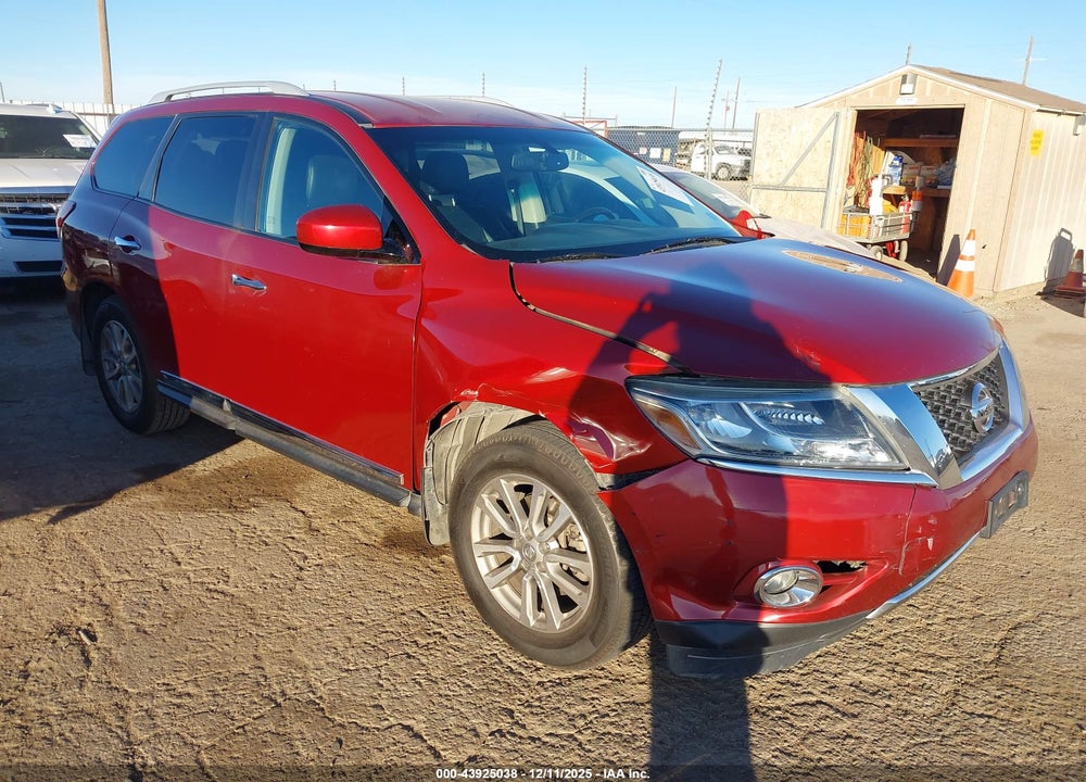 2014 NISSAN PATHFINDER SL VIN: 5N1AR2MN7EC646861