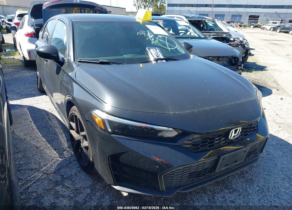 2025 HONDA CIVIC SPORT VIN: 2HGFE2F54SH558959